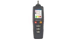 MEDIDOR DE VIBRACIÓN DIGITAL LCD A COLOR WT63B, ACELERACIÓN DEL VIBROMETRO, 0,1 655.8 FT/S2, VELOCIDAD 0,1 7.870 IN/S, DESPLAZAMIENTO 0,001 0.079
